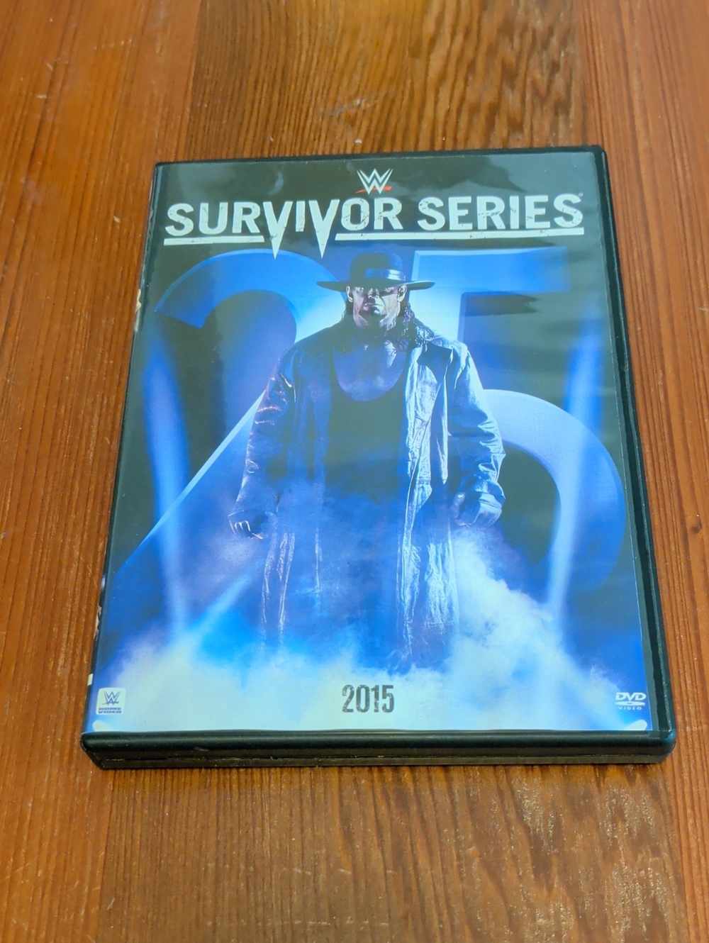 WWE Survivor Series 2015 DVD -  Cover Featuring The Undertaker